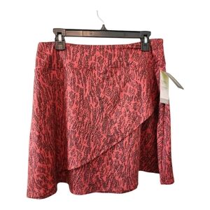 NWT Eddie Bauer Pink Mini Wrap Skirt